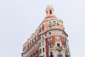 Beautiful buildings in Valencia: Banco de Valencia