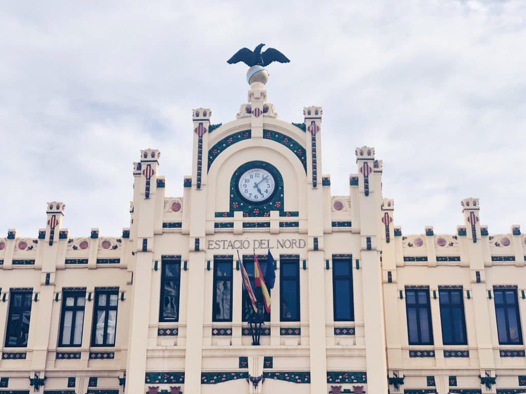 Estacion del Norte - trainstation of Valencia