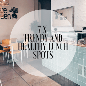 7x trendy and healthy lunch spots